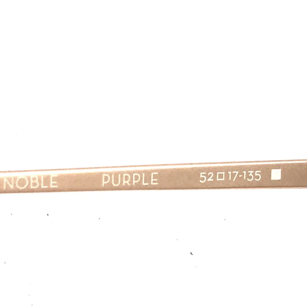 Rachel Roy Eyeglasses Frames NOBLE PURPLE Gold Cat Eye Full Rim 52-17-135
